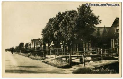 Stolwijk, Goudseweg ansichtkaart: Stolwijk, Goudseweg