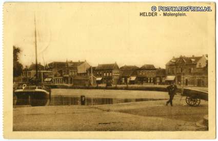 Den Helder, Molenplein ansichtkaart: Den Helder, Molenplein