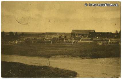 ansichtkaart: Oldebroek Legerplaats, --