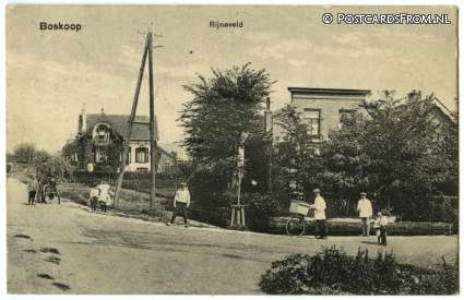 ansichtkaart: Boskoop, Rijnsveld