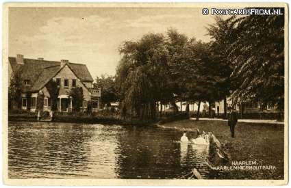 ansichtkaart: Haarlem, Haarlemmerhoutpark