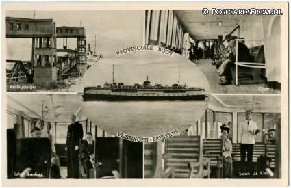 ansichtkaart: Vlissingen, Provinciale Boot, Vlissingen-Breskens