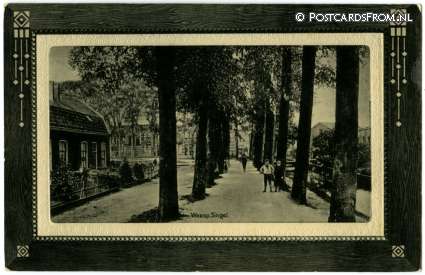 ansichtkaart: Weesp, Singel
