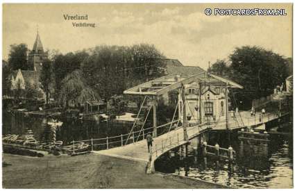 Vreeland, Vechtbrug ansichtkaart: Vreeland, Vechtbrug