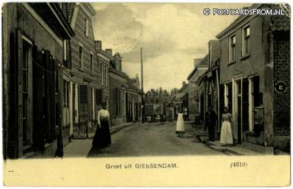 Hardinxveld-Giessendam, Giessendam. Groet uit ansichtkaart: Hardinxveld-Giessendam, Giessendam. Groet uit