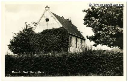 ansichtkaart: Hemrik, Ned. Herv. Kerk