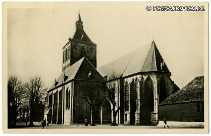 Oldenzaal, St. Plechelmuskerk ansichtkaart: Oldenzaal, St. Plechelmuskerk