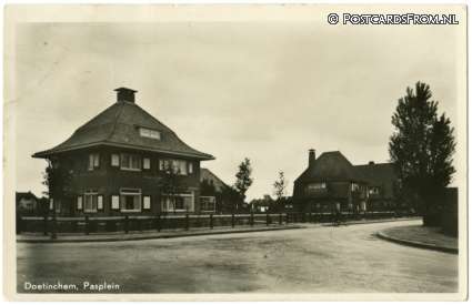 Doetinchem, Pasplein ansichtkaart: Doetinchem, Pasplein