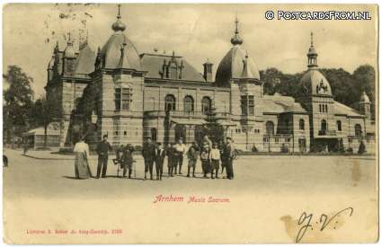 ansichtkaart: Arnhem, Musis Sacrum
