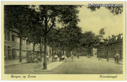 ansichtkaart: Bergen op Zoom, Noordsingel