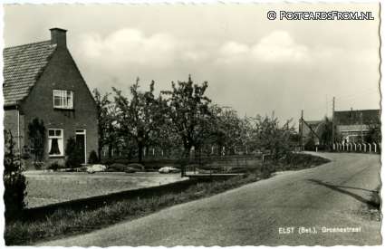 Elst GL, Groenestraat ansichtkaart: Elst GL, Groenestraat