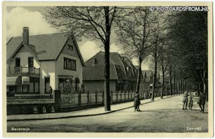 Beverwijk, Zeeweg ansichtkaart: Beverwijk, Zeeweg