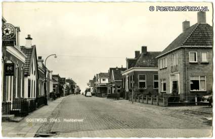 ansichtkaart: Oostwold Scheemda, Hoofdstraat