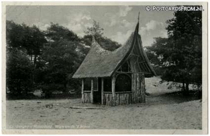 ansichtkaart: Driebergen-Rijsenburg, Wigwam in 't bosch