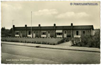 Groot-Ammers, Marijkestraat ansichtkaart: Groot-Ammers, Marijkestraat