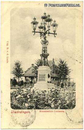 Vlaardingen, Monumentale Lantaarn ansichtkaart: Vlaardingen, Monumentale Lantaarn