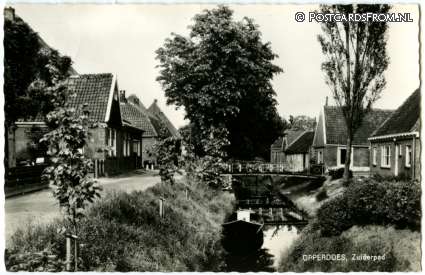 Opperdoes, Zuiderpad ansichtkaart: Opperdoes, Zuiderpad