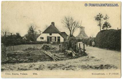 ansichtkaart: Putten, Molenstraat