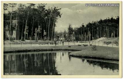 ansichtkaart: Ede, Beatrix-park