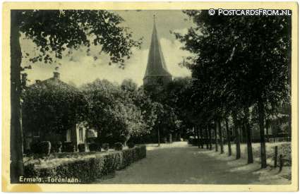 ansichtkaart: Ermelo, Torenlaan