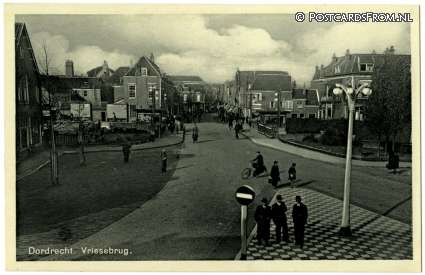 Dordrecht, Vriesebrug ansichtkaart: Dordrecht, Vriesebrug