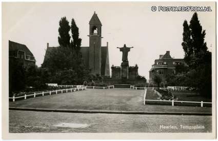 Heerlen, Tempsplein ansichtkaart: Heerlen, Tempsplein