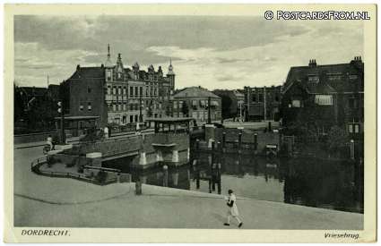 Dordrecht, Vriesebrug ansichtkaart: Dordrecht, Vriesebrug
