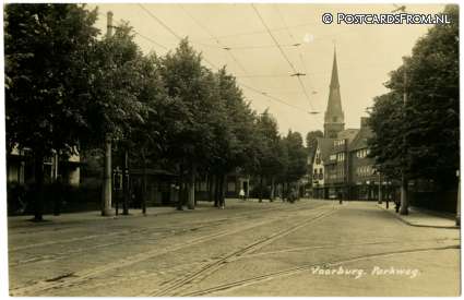 ansichtkaart: Voorburg, Parkweg