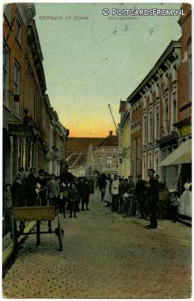 ansichtkaart: Bergen op Zoom, Boschstraat