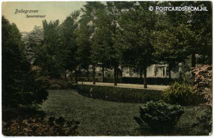 ansichtkaart: Bodegraven, Spoorstraat