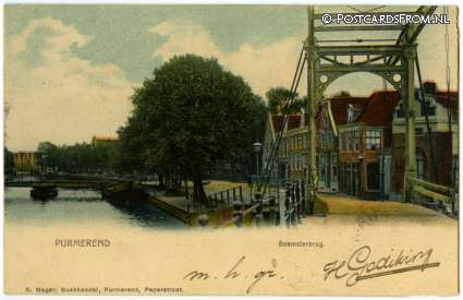 ansichtkaart: Purmerend, Beemsterbrug