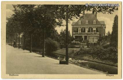 ansichtkaart: Eindhoven, Villapark