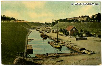 ansichtkaart: Hilversum, Haven