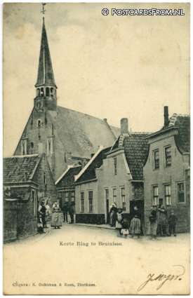ansichtkaart: Bruinisse, Korte Ring