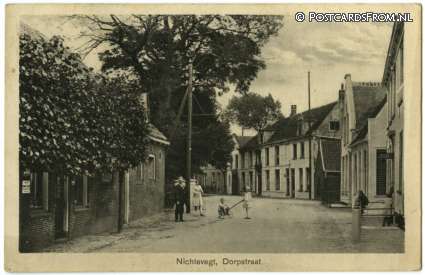ansichtkaart: Nigtevecht, Dorpstraat