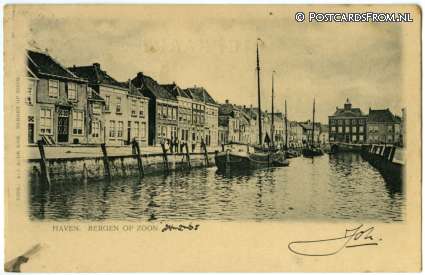 Bergen op Zoom, Haven ansichtkaart: Bergen op Zoom, Haven