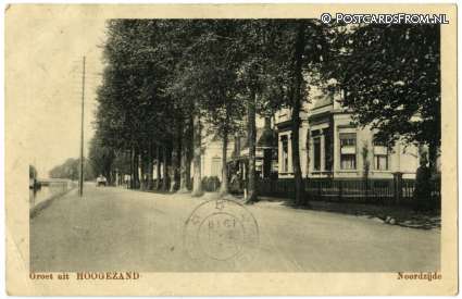 ansichtkaart: Hoogezand, Noordzijde