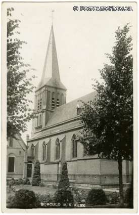 ansichtkaart: Borculo, R.K. Kerk