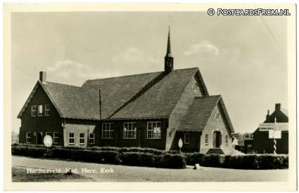 ansichtkaart: Hardinxveld, Ned. Herv. Kerk
