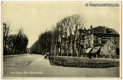 ansichtkaart: Den Helder, Prins Hendriklaan
