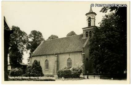ansichtkaart: Hummelo, Ned. Herv. Kerk