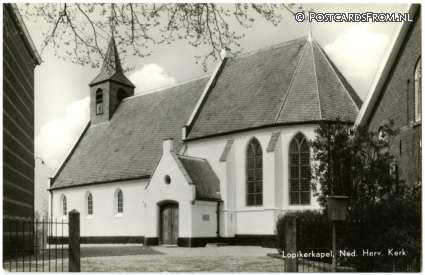 ansichtkaart: Lopikerkapel, Ned. Herv. Kerk