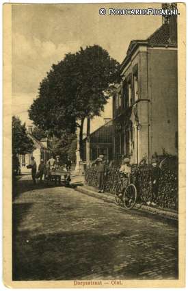 Olst, Dorpsstraat ansichtkaart: Olst, Dorpsstraat