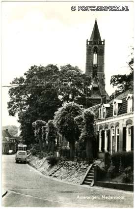 Amerongen, Nederstraat ansichtkaart: Amerongen, Nederstraat