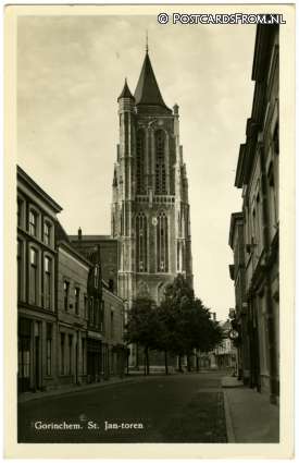Gorinchem, St. Jan-toren ansichtkaart: Gorinchem, St. Jan-toren
