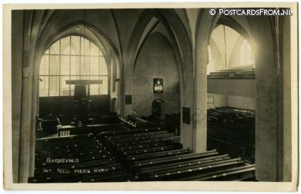 ansichtkaart: Barneveld, Int. Ned. Herv. Kerk