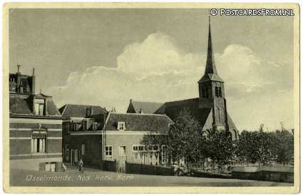 IJsselmonde, Ned. Herv. Kerk ansichtkaart: IJsselmonde, Ned. Herv. Kerk