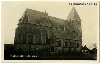 ansichtkaart: Rheden, Ned. Herv. Kerk