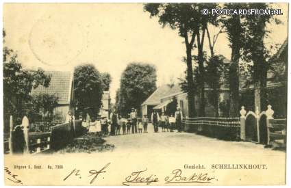 ansichtkaart: Schellinkhout, Gezicht