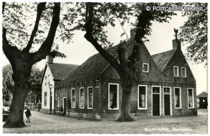 ansichtkaart: Bourtange, Marktplein